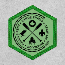 Canoe Traça Hex Patch 2024