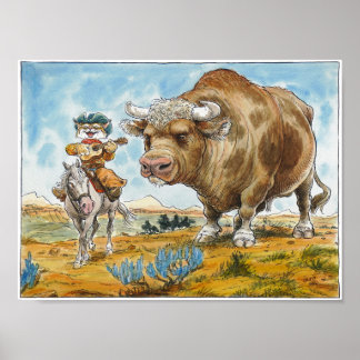 Cantando Poster Cowboy