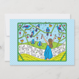 Cante Como A Placa Pássaros Sing_Flat 7"x5"