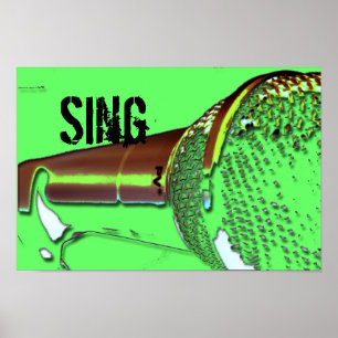 cante o poster