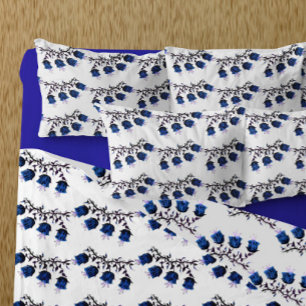 Canterbury Bells Azuis nas Flores de Vinha
