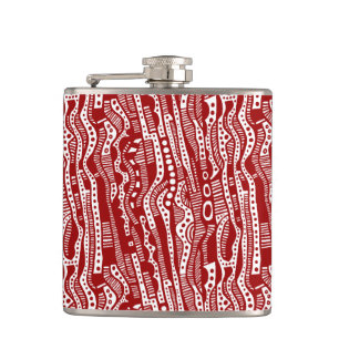 Cantil 120115 - Ruby Red on White (Vermelho rubi em branc