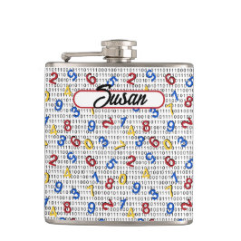 Cantil 123 Números Amarelo Vermelho Azul Branco Binário B