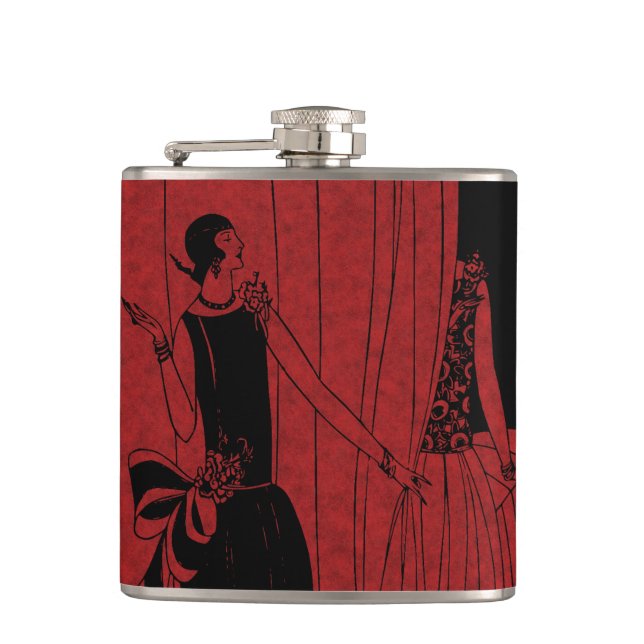 Cantil 1920 Art Deco Fashion Show Red and Black (Frente)