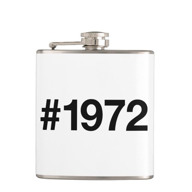 Cantil 1972 Hashtag 53 Anos Aniversário de Aniversário (Frente)