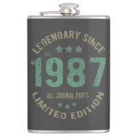 38 anos Dia 1987 Legenda 38 presente de aniversári