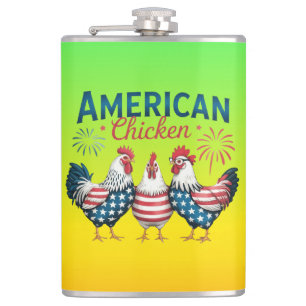 Cantil 4 de julho Galinha Americana Patriótica-62987