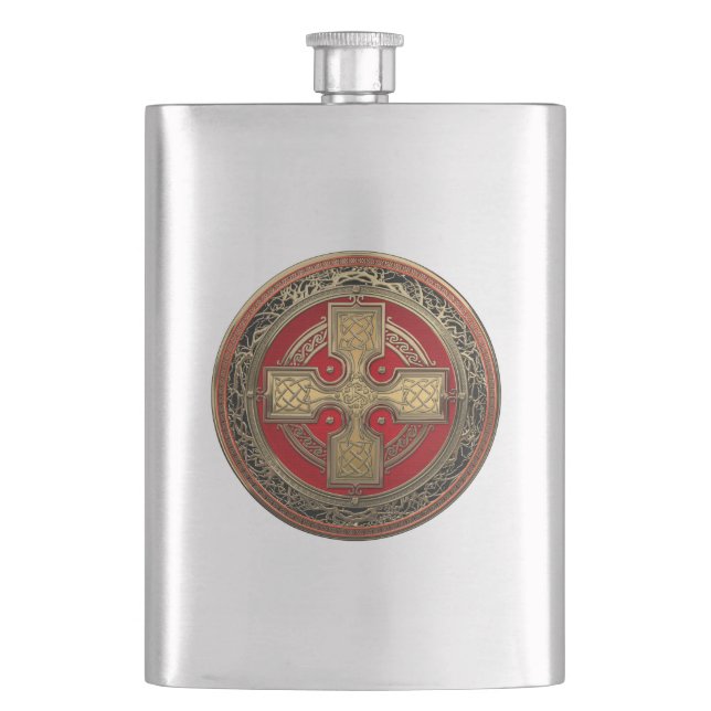 Cantil [500] Antigos Nó Dourado Celta e Sagrado (Frente)