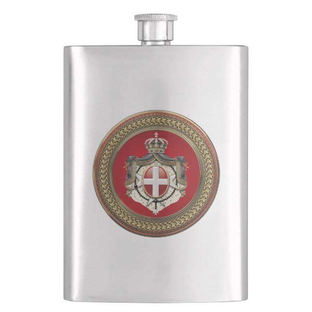 Cantil [500] Ordem de Malta - Casaco de armas SMOM (Frente)