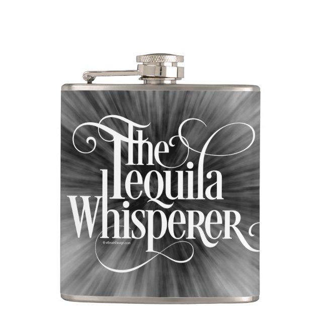 Cantil A Tequila Whisperer Flask (Frente)