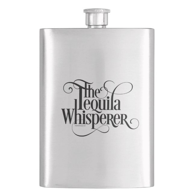 Cantil A Tequila Whisperer Flask (Frente)