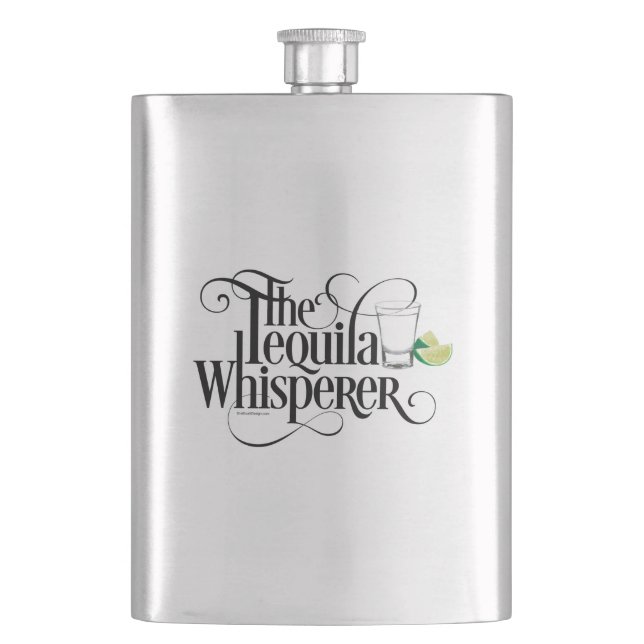 Cantil A Tequila Whisperer Flask (Frente)