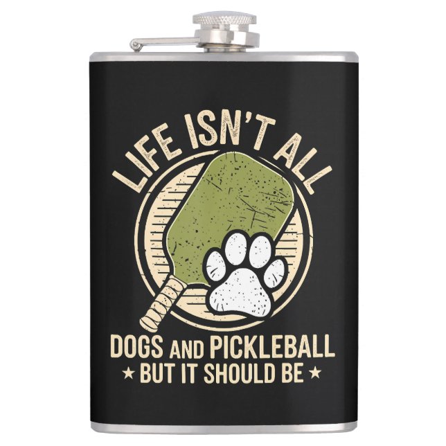 Cantil A Vida Não É Só Cachorros E Pickleball (Frente)