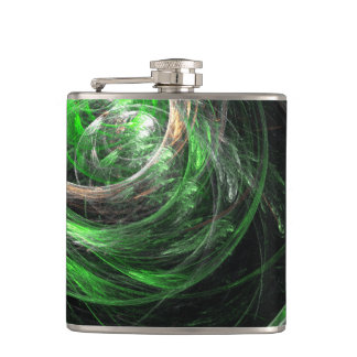 Cantil À volta da Abstrato de Arte Verde Mundial