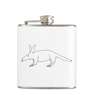 Cantil Aardvark Hip Flask mal desenhado