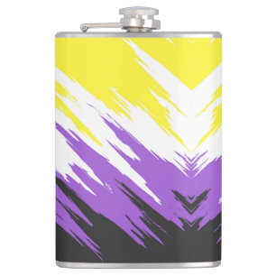 Cantil Abstract Nonbinary Pride Flag