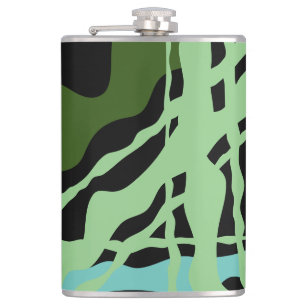 Cantil Abstractrana - Verde e Preto