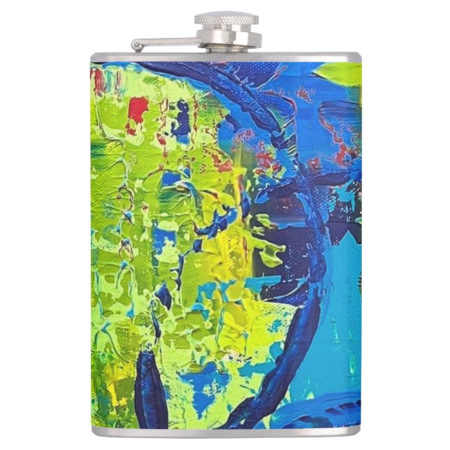 Cantil Abstrato Art Flask (Frente)