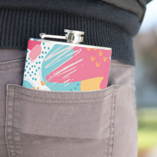 Cantil Abstrato colorido