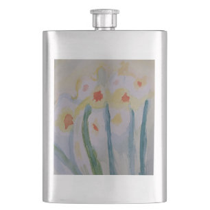 Cantil Abstrato Daffodils Classic Flask