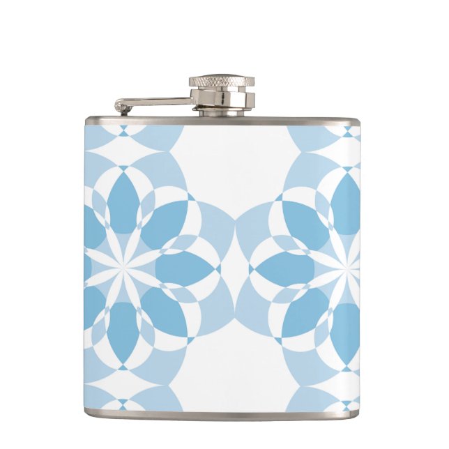 Cantil abstrato de flores legal, giro, moderno e único (Frente)