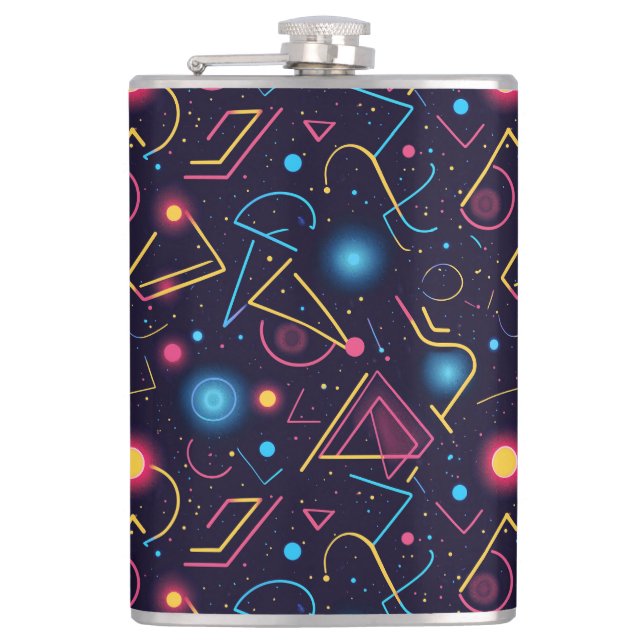 Cantil Abstrato de formas geométricas design (Frente)