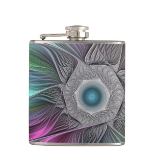 Cantil Abstrato de potência colorida com a arte frontal 