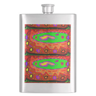 CANTIL ABSTRATO HIPPY ART RETRO