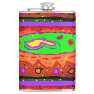 CANTIL ABSTRATO HIPPY ART RETRO