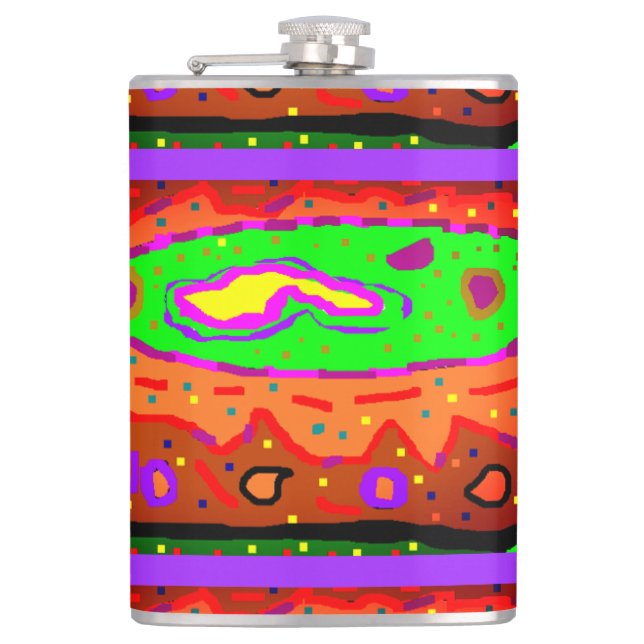 CANTIL ABSTRATO HIPPY ART RETRO (Frente)