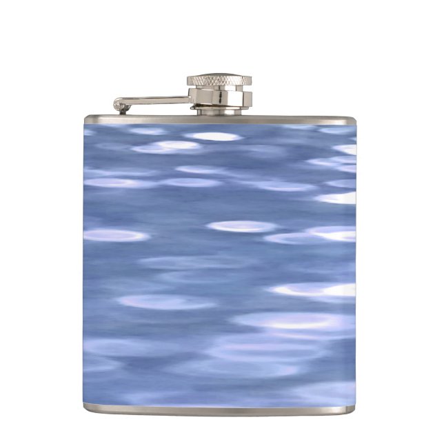 Cantil Abstrato nº 3: Grelha azul em pó (Frente)