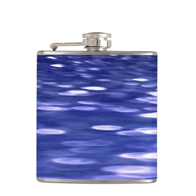 Cantil Abstrato nº 3: Shimmer azul (Frente)