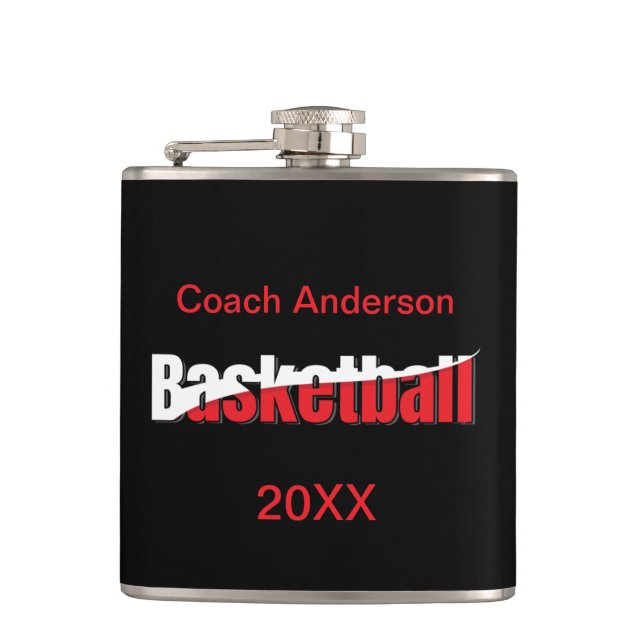 Cantil Abstrato Swish - Jogador de Basquete - Arte do Wor (Frente)