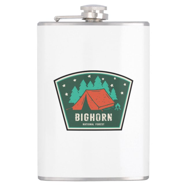 Cantil Acampamento Florestal Nacional de Bighorn (Frente)