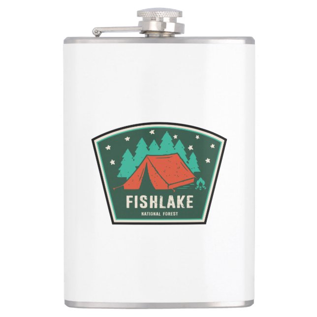 Cantil Acampamento Florestal Nacional Fishlake (Frente)