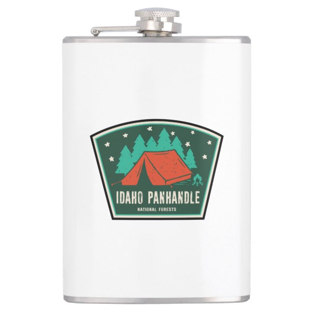 Cantil Acampamento Nacional de Florestas de Idaho Panhand (Frente)