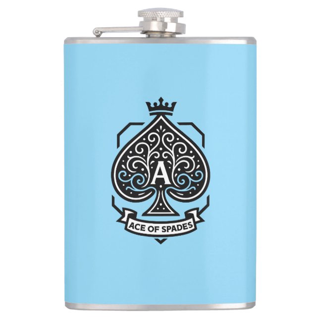 Cantil Ace of Spades Crest — Filigre Crowado (Frente)