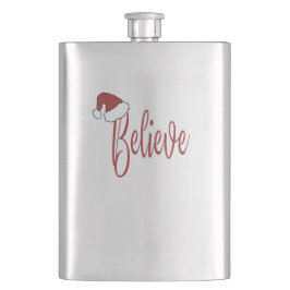 Cantil Acredite no Natal com o Papai Noel vermelho