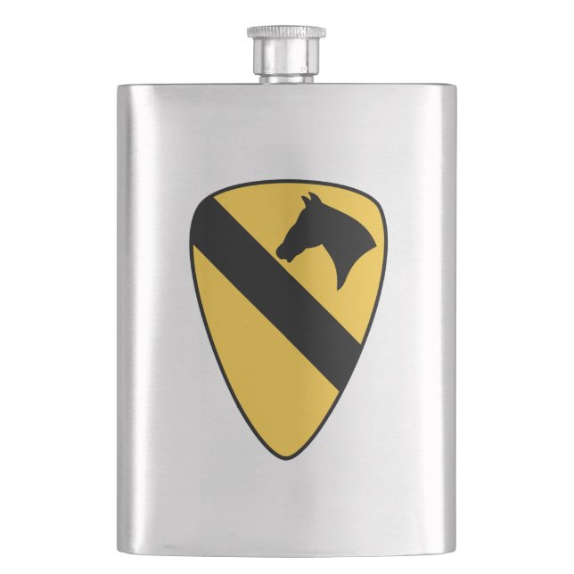 Cantil Adesivo da 1ª Divisão de Cavalaria Patriótico (Frente)