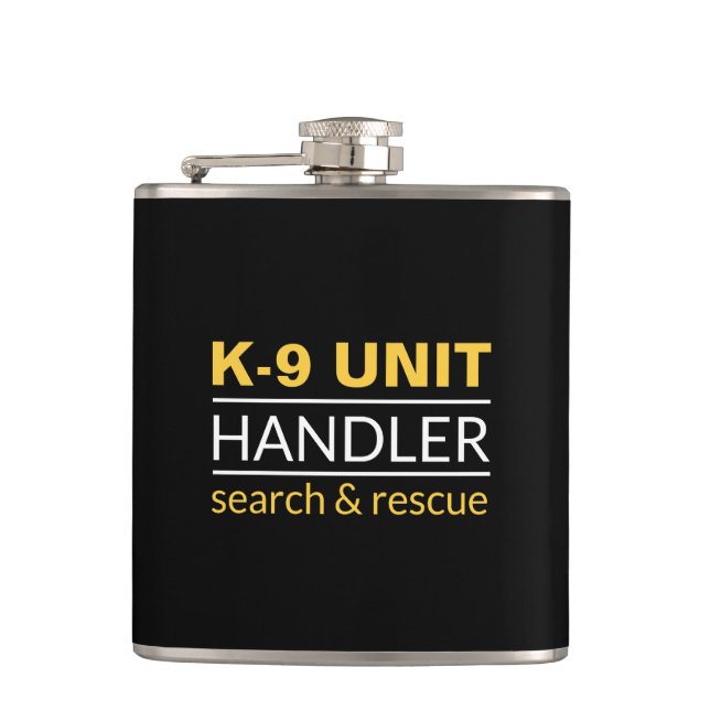 Cantil Agente Flask K9 (Frente)