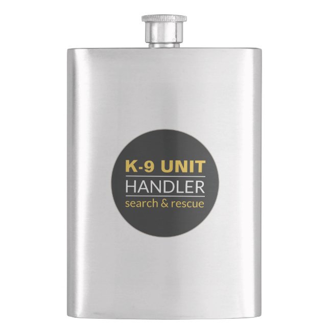 Cantil Agente Flask K9 (Frente)