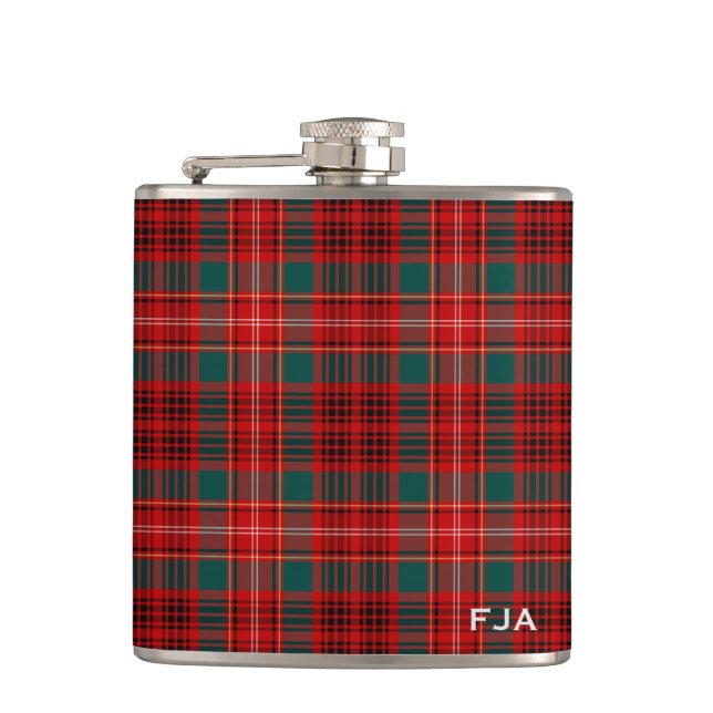 Cantil Ainslie Tartan Monograma (Frente)