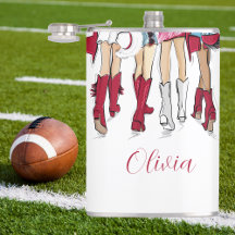 Alabama Damas Fashion Cowboy Boots Hats Crimson