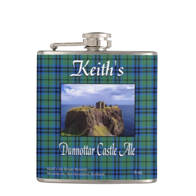 Cantil Ale do Castelo Dunnottar de Keith (Frente)
