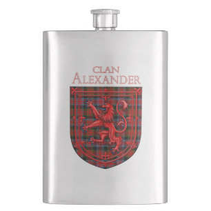 Cantil Alexander Tartan Scottish Xadrez Lion Rampant