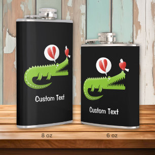 Cantil Alligator no Love Flask