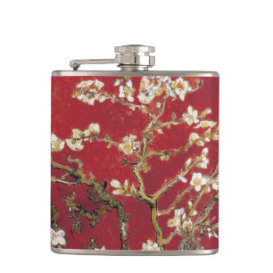 Cantil Almond Blossoms Red Vincent van Gogh Art Painting