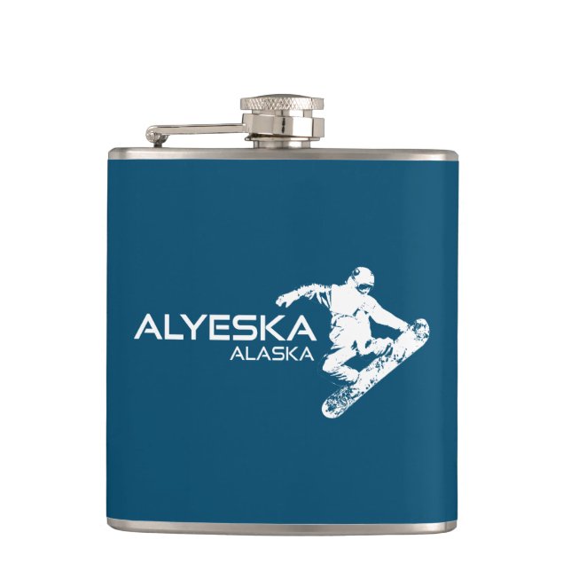 Cantil Alyeska Snowboarder do Alasca (Frente)