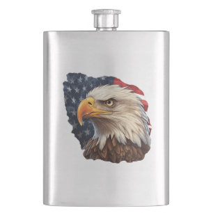 Cantil American Flag Bald Eagle