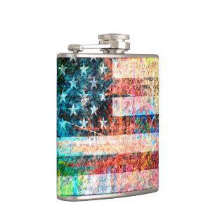 Cantil American Flag Grunge Art nº 3